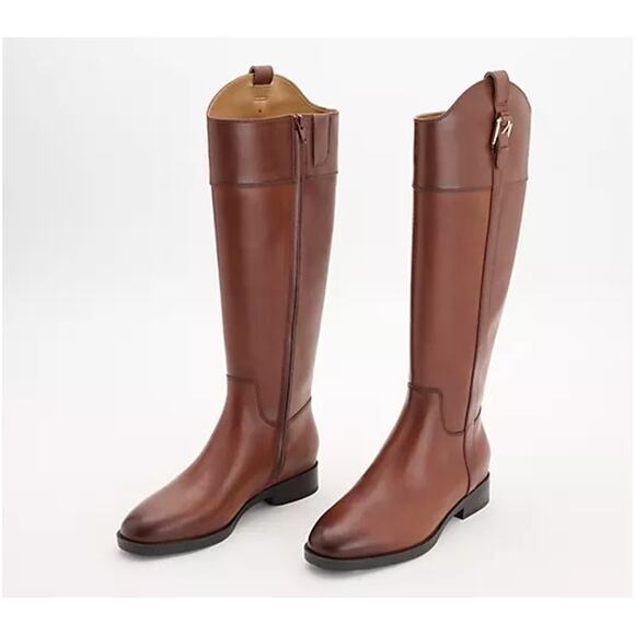 Vionic Leather Tall Shaft Boots Medium Calf  Women's Size 9 NWOB - Picture 2 of 13